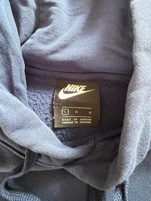 Navy Nike Hoodie - Size L thumbnail 3