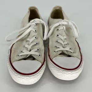 Converse‎ Chuck Taylor All Star Lace Up Sneakers Off White Size 5 thumbnail 2