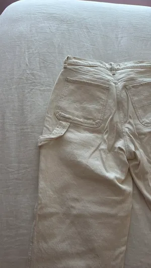 Abercrombie curve love 90’s straight ultra high rise carpenter jean thumbnail 3
