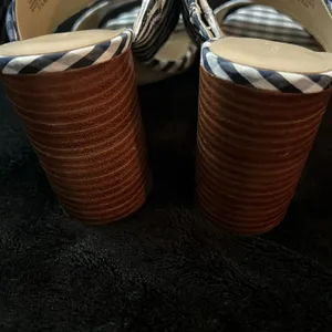 Ann Taylor Oriana gingham bow heels 5.5 thumbnail 5