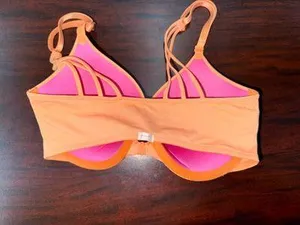 PINK Victoria’s Secret Wear Everywhere Front Closure Push Up Size 32D thumbnail 3