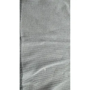 Free People Mock Neck Ribbed Long Sleeve‎ Top Blue Grey Womens Large thumbnail 2