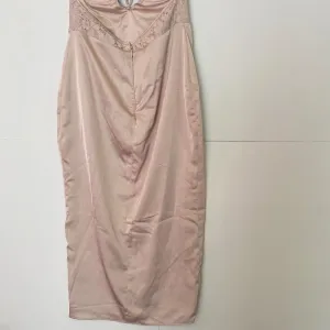 HOUSE OF CB 'Georgia' Crystal Satin and Lace Midi Dress cutout Size‎ M NWOT thumbnail 15