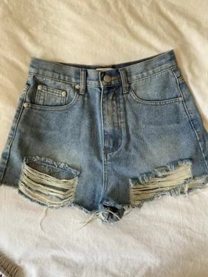 Revolve superdown Denim Shorts Distressed  thumbnail 4