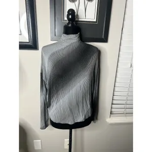 Babaton long‎ sleeve Turtleneck Top XS Black,grey. thumbnail 4