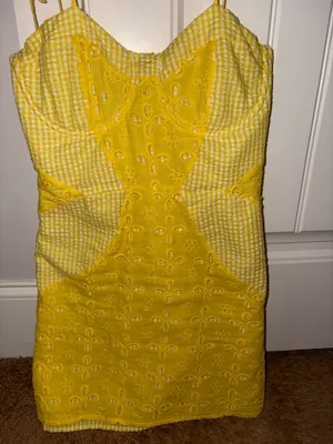 I am dusk dress Yellow Size XS thumbnail 3