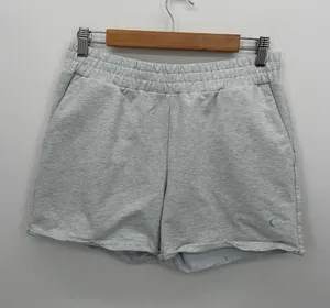 Zyia Active Womens XL Light Gray Heather Sweat Shorts Elastic Waist Pockets thumbnail 1