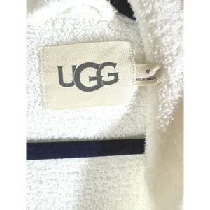 UGG Lenny II Cozy Sweater Knit Robe Cream 1153772 M Medium NWT thumbnail 10