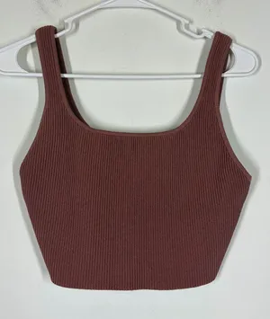 NWOT Aritzia Babaton Sculpt Knit Tank Size Large thumbnail 1