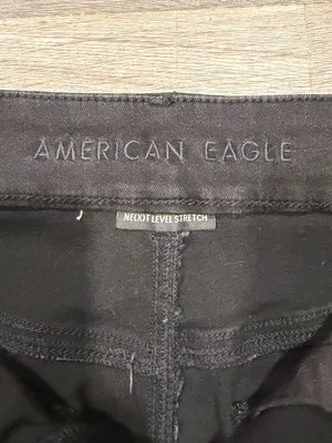 American Eagle Womens Next Level Stretch Curvy Hi-Rise Black Mini Skirt SIze 12 thumbnail 4