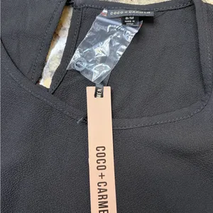 Coco + Carmen Black Asymmetrical Dress thumbnail 4