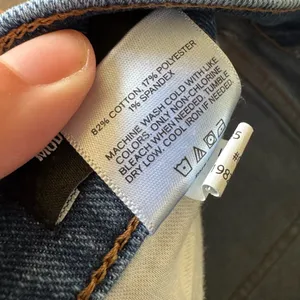 Express Super High Rise Modern Straight Jean- Size 10 thumbnail 5