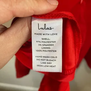 Lulus Divine Darling Red Ruffle Mini‎ Skater Dress Size S Romantic Party Date thumbnail 6