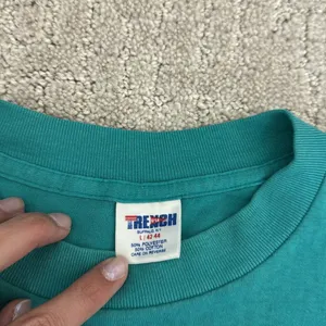 Vintage single stitch Miami Dolphins Tee trench buffalo New York thumbnail 5