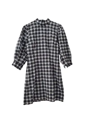 Ganni‎ Seersucker Plaid Minidress (EUR36/US4) thumbnail 2