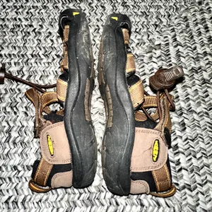 Keen Sandals Womens 9 Brown Strap Trail Water Slip Resistant Bungee Tie thumbnail 7