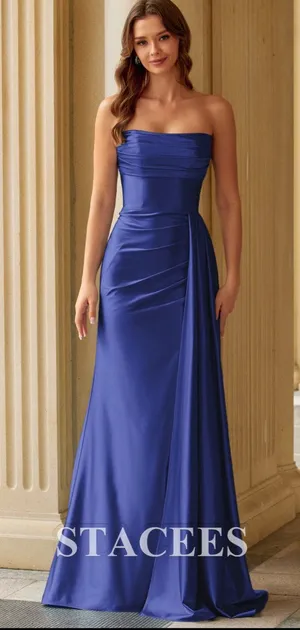 Stacees Prom Dress Blue Size 2 thumbnail 1