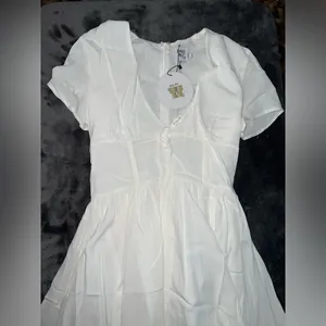 Princess Polly Pasque Mini Dress in White Size 6 New with tags thumbnail 7