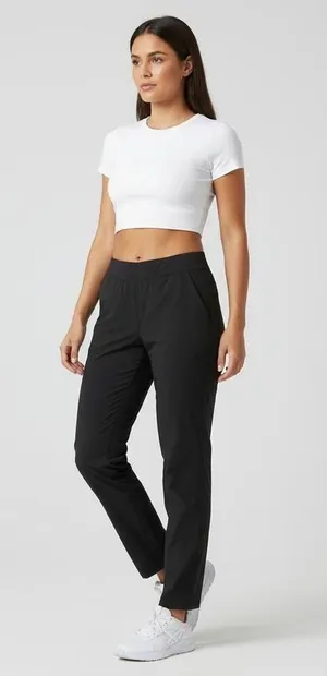 Lululemon Black Dance Studio Pants Size 6 thumbnail 1