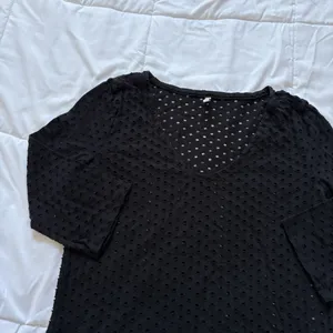 Eco Swim Beach Cover Up Dress Womens Size Small Black Grunge Gothic‎ Summer thumbnail 2