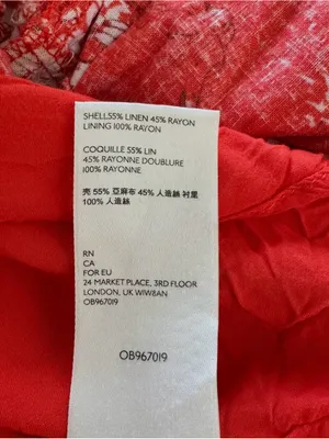 Free People All Mine One Shoulder Floral Mini Dress Red Size Small thumbnail 6