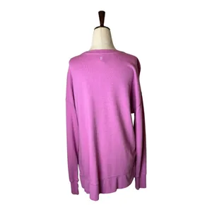 Sweaty Betty Sweatshirt Women Medium Pink Purple After Class Split‎ Hem Yoga thumbnail 3