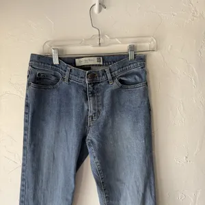 GAP Jeans Womens 6 Blue Low‎ Rise Flare Stretch Denim Classic Y2K 2000s Pants thumbnail 2