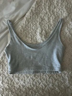 Brandy Melville Grey Tank thumbnail 2