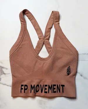 Free People Long Haul Logo Bra thumbnail 1