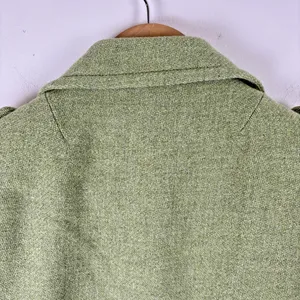 Banana Republic Wool Blazer‎ Jacket Womens Sz XS Green Career Business Pea Coat thumbnail 8