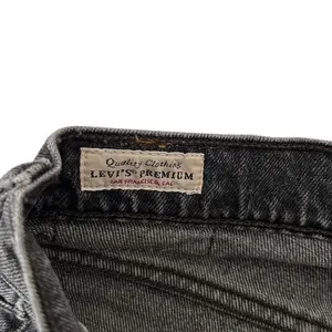 Levi's Premium Black Wedgie Straight Jeans Sz 26 thumbnail 3