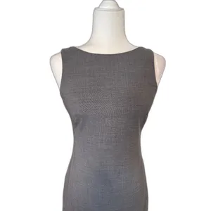 Theory | Wool Knee Length Career Dress Size 2 Office Sleeveless Basic Capsule thumbnail 2