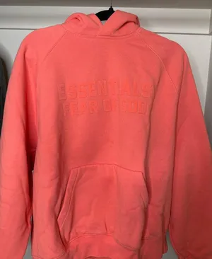 Essentials Coral Sweatshirt Pink Size M thumbnail 1