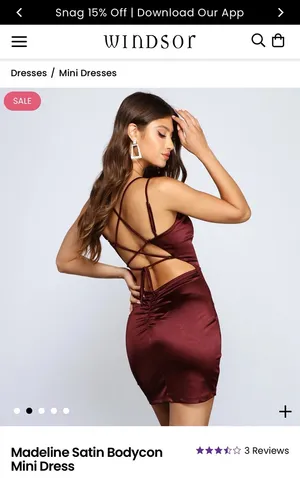 Windsor Strappy Deep Plum Dress thumbnail 6