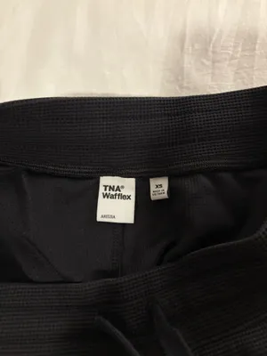 Aritzia TNA Waffle Shorts XS thumbnail 3