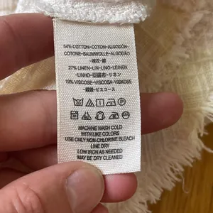 We The Free Linen Blend Gauze Button Shirt Large thumbnail 6