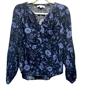 Loft peasant‎ blouse size XS thumbnail 1