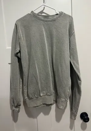 Vintage Blue Women’s vintage crew neck sage green thumbnail 1