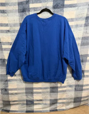 Shop Stevie Royal Blue Game Day Sweatshirt L thumbnail 4