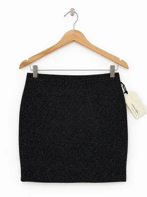 Forever 21 Black Sparkle Mini Skirt - Women thumbnail 2