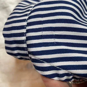 Isaac Mizrahi Sleepwear Pajama Shorts Navy White Stripe Loungewear Women's Large thumbnail 3
