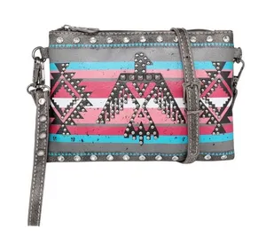 Montana West Aztec Collection Crossbody Clutch thumbnail 1