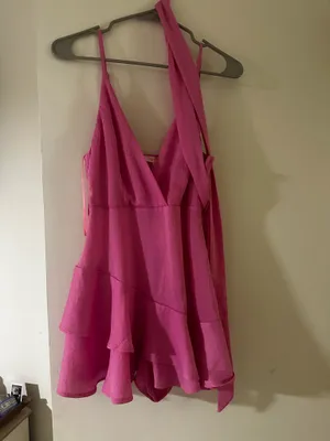 Luxxel Pink Romper thumbnail 3