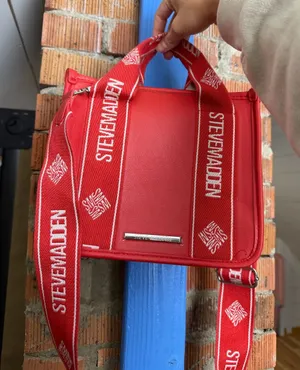 Steve Madden Bwebber Red Logo Strap Crossbody Bag thumbnail 1
