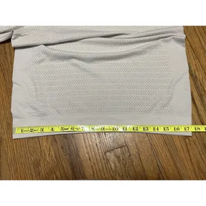 Lululemon Swiftly Breathe Long Sleeve Stretch Perforated Shirt White Size 6/8 thumbnail 10
