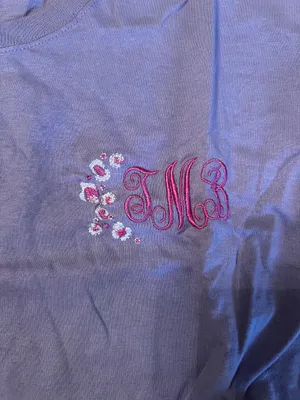 Women’s tmb monogram cheetah t-shirt. Size large thumbnail 2