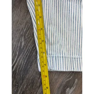 Aerie Striped Shorts XXS Elastic Waist Blue White Casual Summer thumbnail 5