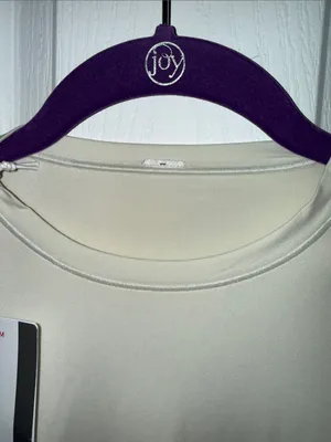 lululemon athletica Wundermost Long Sleeve Tight Fit Crew Top in Bone thumbnail 7