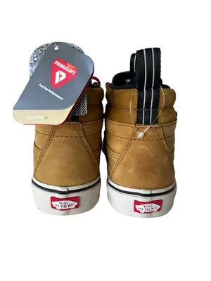 Vans MTE waterproof leather sneakers camel insulated for cold NEW 9.5 thumbnail 9