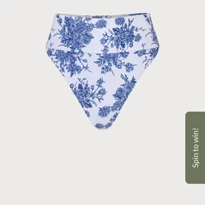 Berlook Floral High Waist Bikini Bottom ONLY 67 thumbnail 4